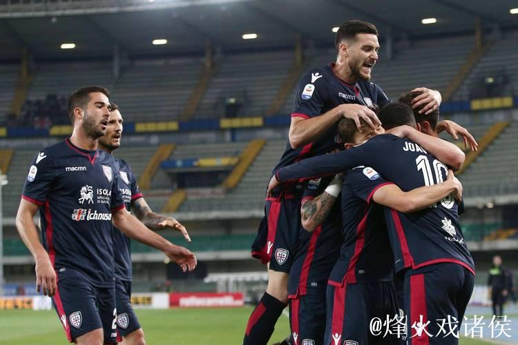 意大利足球顶级联赛第15轮亚特兰大 2-1 战胜卡利亚里